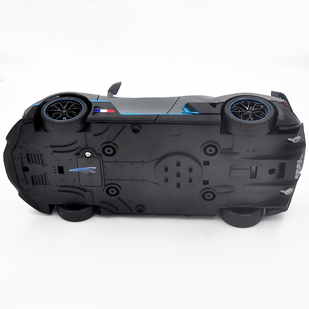 1:24 alloy sports car model toy car metal toy car model sound and light series children's toy gift