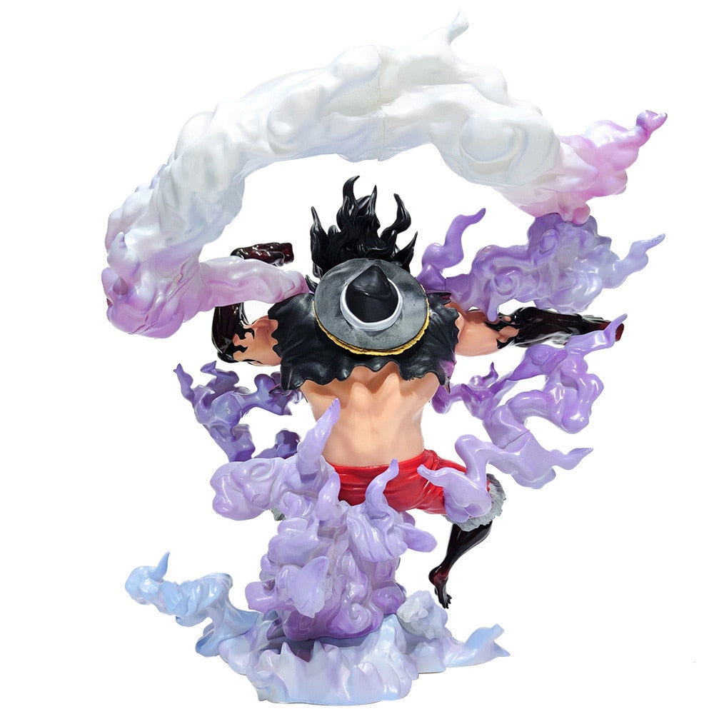 26.5CM Luffy Gear 4 Snake Man Figurine One Piece Anime Action Figure Adult Children Kids Toys Manga Gift Free Shipping Items