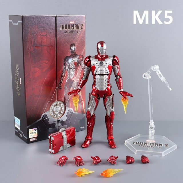 ZD Genuine Marvel legends Iron Man War Machine Mark42 MK50 MK2 MK3 MK4 MK5 MK6 MK7 Tony Stark Iron man Model Action Figure Gift