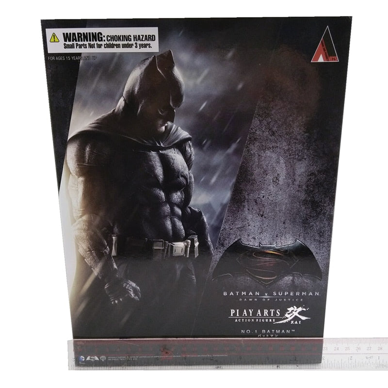 26cm Play Arts Armored Batman v Superman: Dawn of Justice Action Figure PA Movable Collection DC Bruce Wayne Batman Model Toys