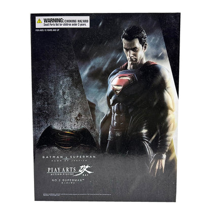 25cm Play Arts Batman VS Superman: Dawn of Justice Action Figure PA Movable PVC Collection DC Superman Figures Model Toys Gifts