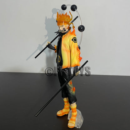 30cm Anime Naruto Uzumaki Naruto Figure Rikudou Sennin Mode Shippuuden Action Figure PVC Collection Model Toys Gifts