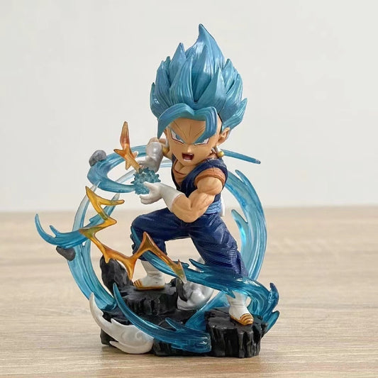 Dragon Ball Z Anime Figure Q Version Vegeta 11CM Action Figure Collection Figurine Model Toys For Children's Gifts