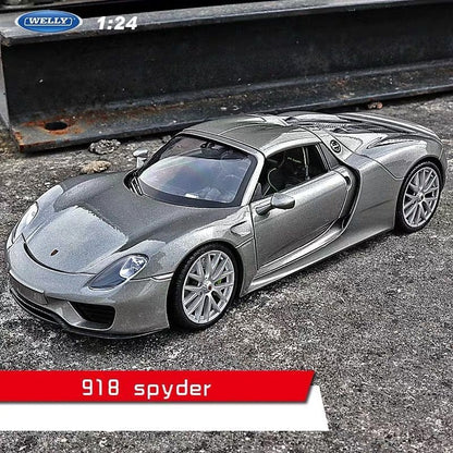 1:24  Porsche 911 Carrera 992 car alloy car model simulation car decoration collection gift toy Die casting model boy toy