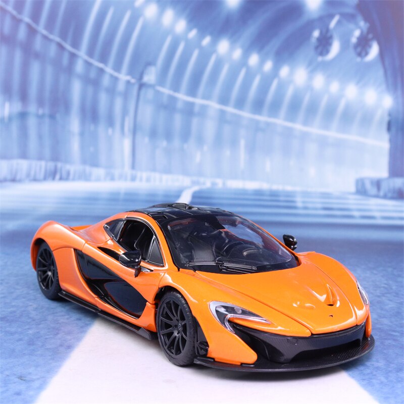 1:24 McLaren P1 Alloy Sports Car Model Diecast Metal Toy Vehicles Racing Car Model Collection Childrens Toy Gift F345