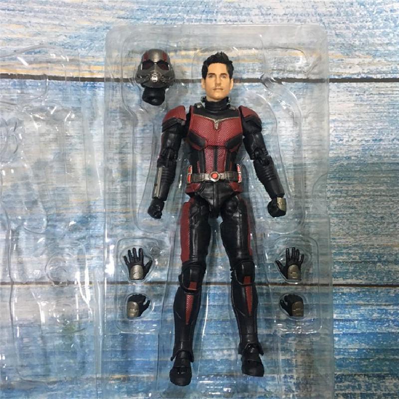 Shf Marvel Avengers Ant Man Action Figure 15cm Antman Figurines Statue Model Toys Dolls Ornaments Gifts For Boyfriend Children