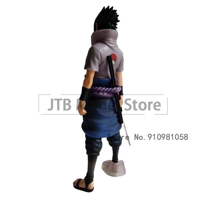 HOT Naruto Anime Figure GK Uchiha Sasuke Figma 29CM ABS Statue Hokage Itachi Figurine Model Oversized Toys For Kids Gifts Dolls