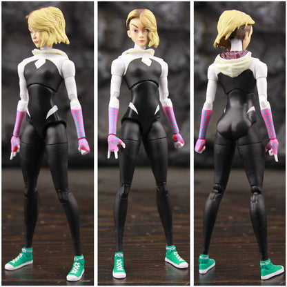 Marvel Legends Across the Spider Verse Gwen Stacy 6" Action Figure Into the Spider-Verse Amazing Spider Man Toys Doll Model