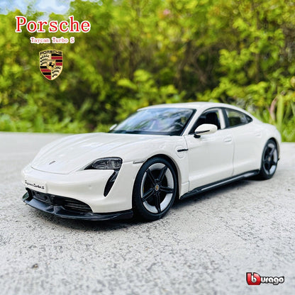 Bburago 1:24 new Porsche 918 Spyder die casting alloy car model Art Deco Collection Toy tools gift factory authorization